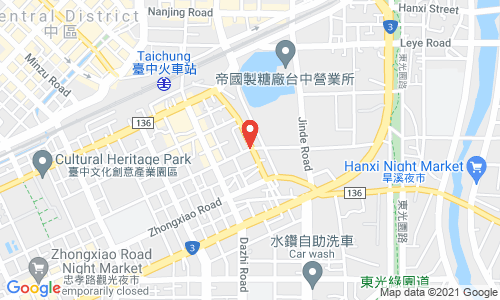 SOBLAR Headquarters Map: No. 250, Xinyi St., East Dist., Taichung City 401, Taiwan